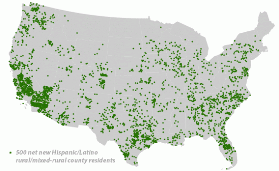 Hispanics/Latinos Moving to Rural America